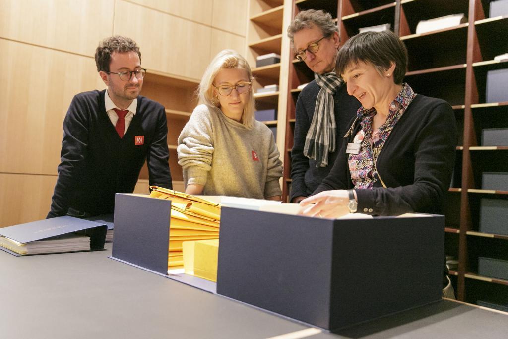 Besuchende in der BdG © HMF, Stefanie Koesling Besuchende in der BdG © HMF, Stefanie Koesling