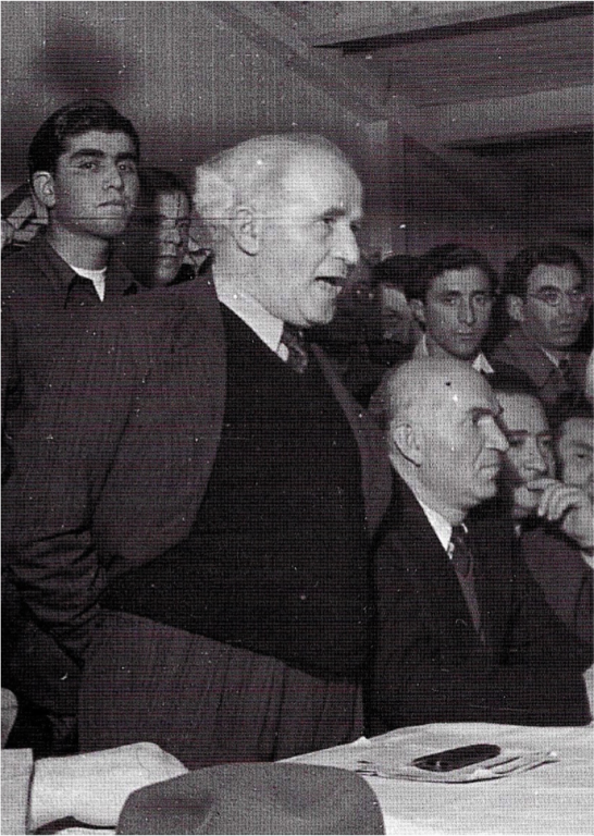 DP Lager Zeilsheim 1946 David ben Gurion©Wolfgang Metternich