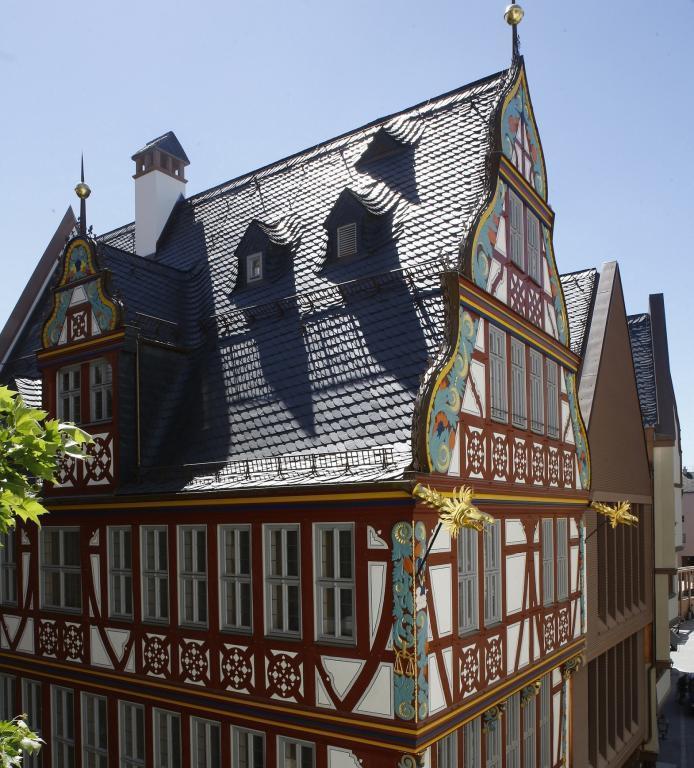 Das Haus zur Goldenen Waage in der Frankfurter Neuen Altstadt, Historisches Museum Frankfurt, Foto Uwe Dettmar Das Haus zur Goldenen Waage in der Frankfurter Neuen Altstadt, Historisches Museum Frankfurt, Foto Uwe Dettmar