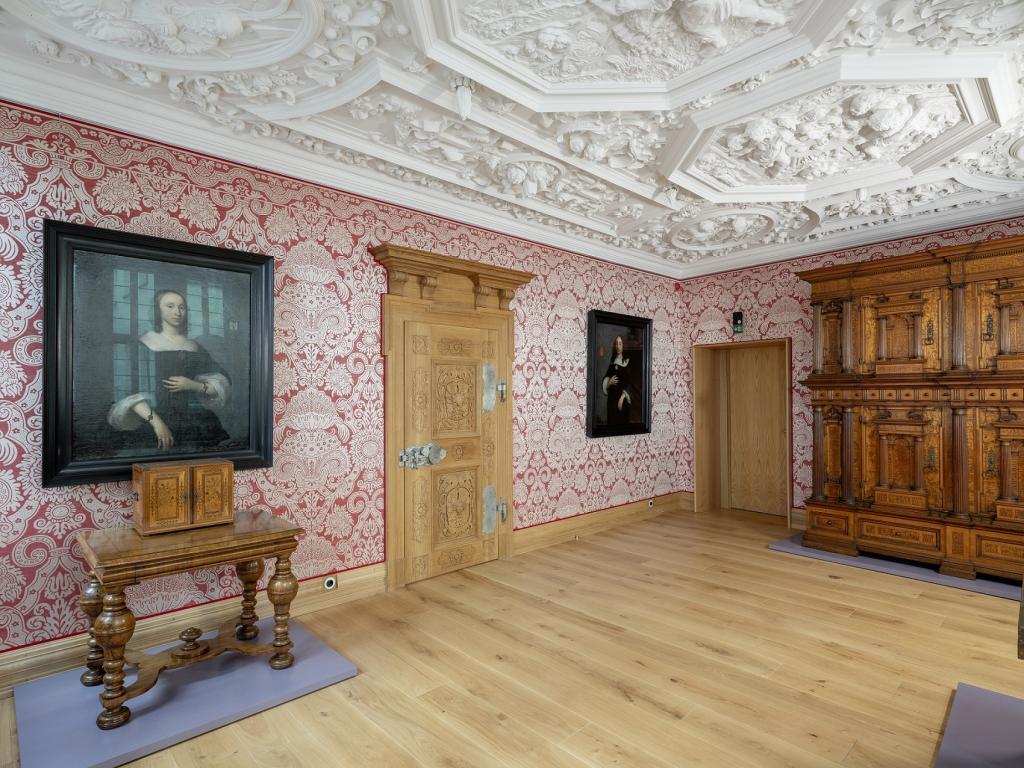 Innenräume der Museumsräume im Haus zur Goldenen Waage © Historisches Museum Frankfurt, Foto Horst Ziegenfusz Innenräume der Museumsräume im Haus zur Goldenen Waage © Historisches Museum Frankfurt, Foto Horst Ziegenfusz