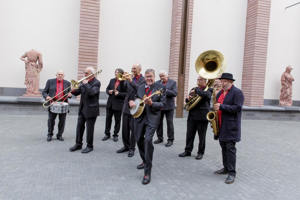 HMF-Allstars auf dem Museumsplatz © HMF Stefanie Kösling