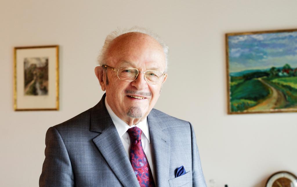 Heinz Düx, Fotoporträt von Stefanie Kösling für die Bibliothek der Generationen © HMF Stefanie Kösling