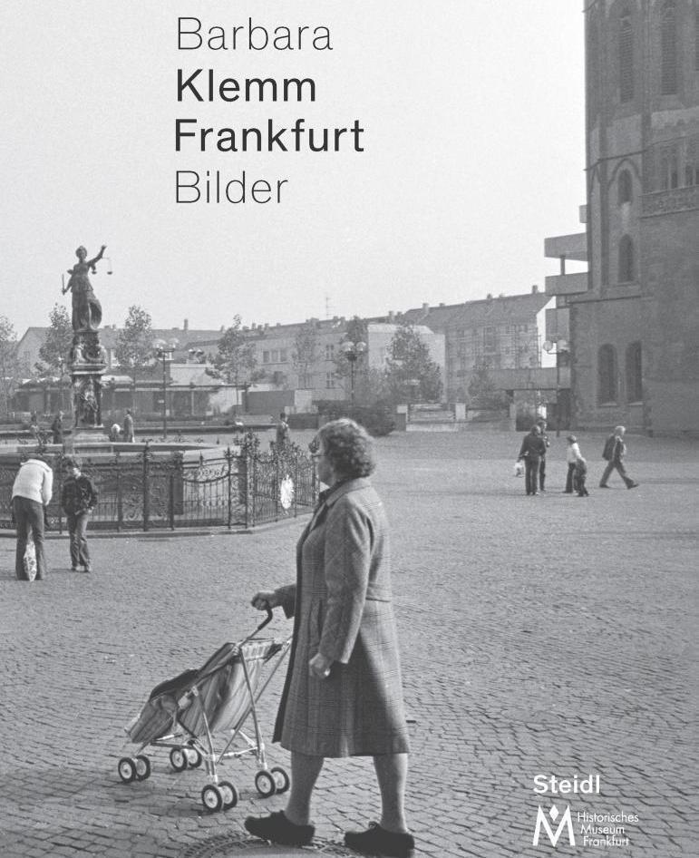 Das Foto zeigt das Cover des Katalogs Frankfurt Bilder von Barbara Klemm